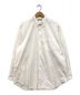 COMME des GARCONS HOMME（コムデギャルソン オム）の古着「PVCカラーコットンシャツ」｜ホワイト