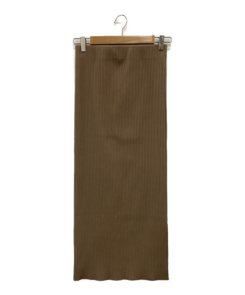 Noble（ノーブル）Noble (ノーブル) トタンテレコタイトスカート ブラウン サイズ:36の古着・服飾アイテム