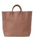 YOUNG & OLSEN The DRYGOODS STORE (ヤングアンドオルセン ザ ドライグッズストア) EMBOSSED LEATHER D TOTE M ピンク サイズ:-：13000円