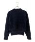 BALENCIAGA (バレンシアガ) Bal Horizontal Allover Furry Sweater ブラック サイズ:XS：70000円