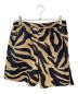 OFFWHITE (オフホワイト) Zebra Print Drawstring Shorts ベージュ×ブラック サイズ:42：14000円