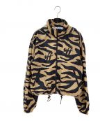 OFFWHITEオフホワイト）の古着「Zebra Print Shell Hooded Jacket」｜ベージュ