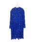 BALENCIAGA (バレンシアガ) フローラルドレス ブルー サイズ:2 未使用品：55000円