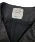 中古・古着 UNITED TOKYO (ユナイテッドトーキョー) ラムセミダブルライダースジャケット ブラック サイズ:3：10000円
