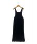 SACRA (サクラ) 徳原文子 (トクハラフミコ) ベロアジャンパースカート ブラック サイズ:36：18000円