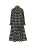 Her lip to (ハーリップトゥ) Checkered Pleats Long Shirt Dress ブラック サイズ:M：8000円