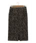 VERMEIL par iena (ヴェルメイユ パー イエナ) レオパードジャガードタイトスカート ブラック サイズ:38：5000円