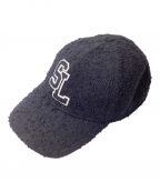 Saint Laurent Parisサンローランパリ）の古着「Casquette Tweed Baseball Cap」｜ブラック