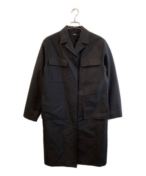 JIL SANDER NAVY（ジルサンダー ネイビー）JIL SANDER NAVY (ジルサンダー ネイビー) ロングコート ブラック サイズ:36の古着・服飾アイテム
