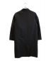 JIL SANDER NAVY (ジルサンダー ネイビー) ロングコート ブラック サイズ:36：20000円