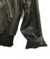中古・古着 DIESEL (ディーゼル) ラムレザージャケット ブラック サイズ:Ｌ：22000円