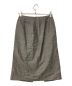 HERMES (エルメス) カシミヤラップデザインスカート グレー サイズ:34：20000円