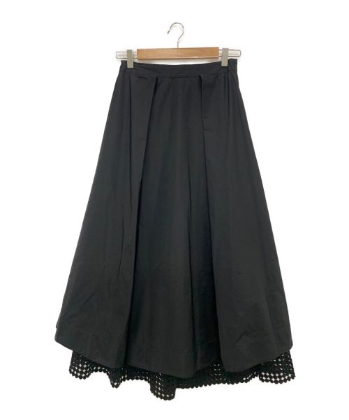 ADORE（アドーア）ADORE (アドーア) メモリータフタスカート ブラック サイズ:36の古着・服飾アイテム