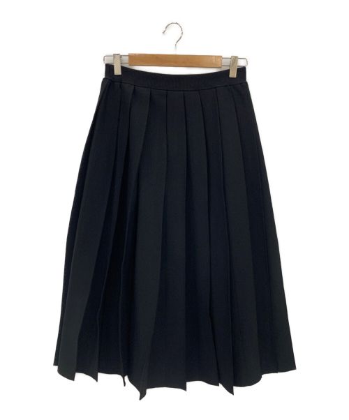 IENA（イエナ）IENA (イエナ) ニットプリーツスカート ブラック サイズ:38の古着・服飾アイテム