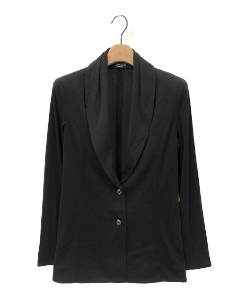 LEONARD（レオナール）LEONARD (レオナール) テーラードジャケット ブラック サイズ:38の古着・服飾アイテム
