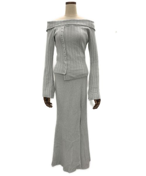 AND MARY（アンドマリー）AND MARY (アンドマリー) アンナオフショルセットアップ ミント サイズ:Fの古着・服飾アイテム