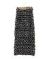 Snidel (スナイデル) シャーリングチュールタイトスカート ブラック サイズ:1：6000円