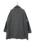 FOLL (フォル) brushedwashed cotton mac coat グレー サイズ:F：15000円