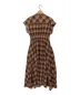 HER LIP TO (ハーリップトゥ) Cotton-Blend Voile Shirt Dress ブラウン サイズ:M：8000円