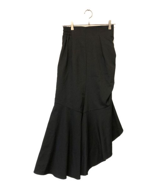 Snidel（スナイデル）Snidel (スナイデル) シャーリングスリットマーメイドスカート ブラック サイズ:SIZE 1 未使用品の古着・服飾アイテム