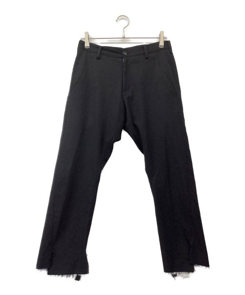 sulvam（サルバム）sulvam (サルバム) Classic slim pants ブラック サイズ:Sの古着・服飾アイテム