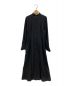 ENFOLD（エンフォルド）の古着「DESINE CUFF-DRESS」｜ブラック