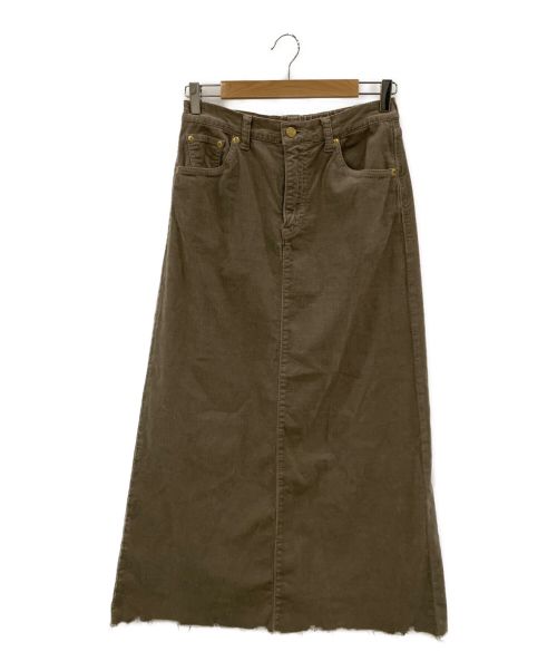 SURT（サート）SURT (サート) コーデュロイマキシスカート ベージュ サイズ:Mの古着・服飾アイテム