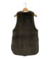 HERENCIA (ヘレンチア) Faux Fur × Mouton Reversible Vest Gilet モカ サイズ:F：10000円