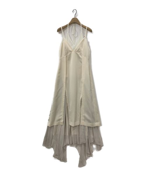 MURRAL（ミューラル）MURRAL (ミューラル) Flutters camisole dress アイボリー サイズ:2の古着・服飾アイテム