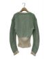 MURRAL (ミューラル) Pigment knit cardigan ライトグリーン サイズ:F：18000円