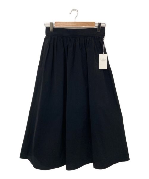 BALLSEY（ボールジィ）BALLSEY (ボールジィ) ストレッチタフタ ボリュームギャザースカート ネイビー サイズ:36の古着・服飾アイテム