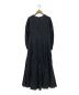 ne quittez pas (ヌキテパ) COTTON RAYON TWILL PRINT DRESS ブラック サイズ:-：6000円