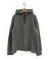 NKNIT（ンニット）の古着「camel mix hooded KNIT」｜グレー