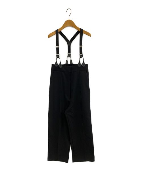AKTE（アクテ）AKTE (アクテ) ストラップワイドパンツ ブラック サイズ:1の古着・服飾アイテム