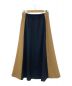 A+ TOKYO (エープラストウキョウ) ハーフZIPオープンフレアスカート ブラック サイズ:2：10000円