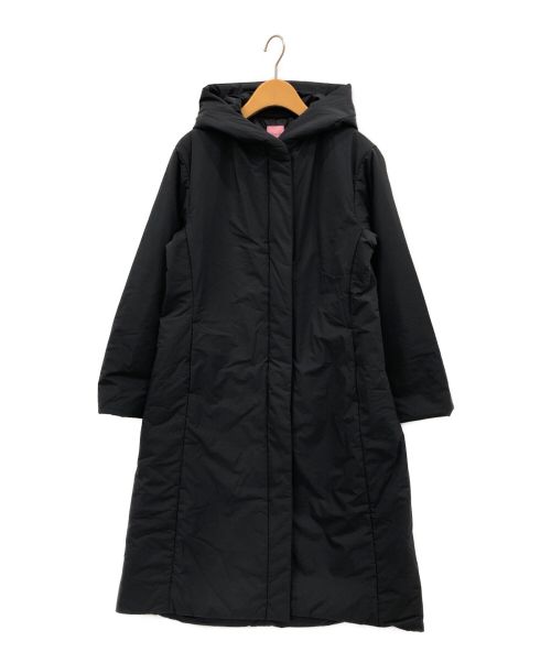 Chacott（チャコット）Chacott (チャコット) 中綿ロングコート ブラック サイズ:Mの古着・服飾アイテム