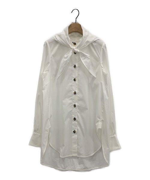 ENFOLD（エンフォルド）ENFOLD (エンフォルド) SOMELOS 2WAYカラーシャツ ホワイト サイズ:38の古着・服飾アイテム