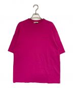 BALENCIAGAバレンシアガ）の古着「コピーライトロゴTシャツ」｜ピンク
