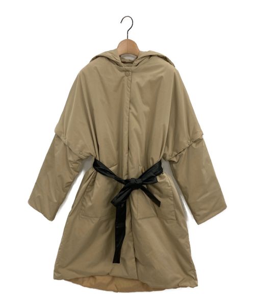 Gypsohila（ジプソフィア）Gypsohila (ジプソフィア) Padding Long Jacket ベージュ サイズ:Freeの古着・服飾アイテム