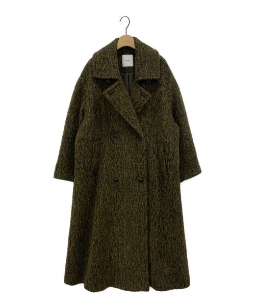 CLANE（クラネ）CLANE (クラネ) MIX SHAGGY LADY COAT カーキ サイズ:2の古着・服飾アイテム