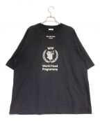 BALENCIAGAバレンシアガ）の古着「WFPプリントTシャツ」｜ブラック