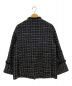 IENA (イエナ) Monotone Tweed ジャケット ブラック サイズ:36：14000円
