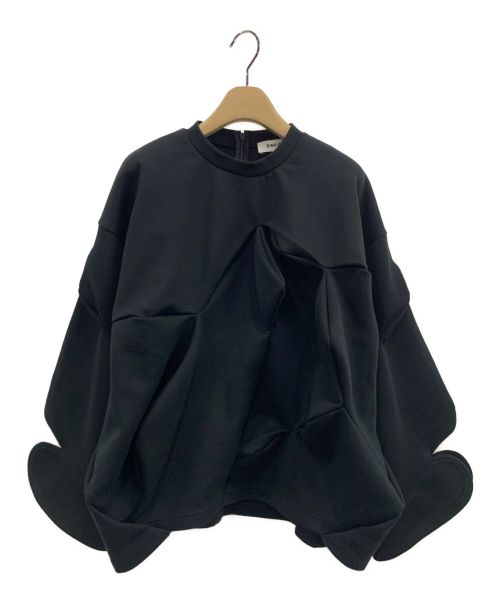 ENFOLD（エンフォルド）ENFOLD (エンフォルド) RANDOM-SOLID PULLOVER ブラック サイズ:38の古着・服飾アイテム