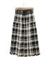Her lip to (ハーリップトゥ) Pleated Checkered Twill Skirt ブラック サイズ:S：8000円