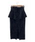 HER LIP TO (ハーリップトゥ) Floral Jacquard Peplum Skirt ブラック サイズ:S：12000円