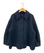 shirocon yoriシロコン ヨリ）の古着「もくもくキルトジャケット」｜ネイビー