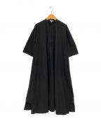 ENFOLDエンフォルド）の古着「A-LINE DRESS」｜ブラック