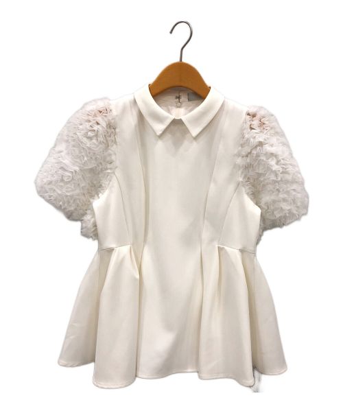 CELFORD（セルフォード）CELFORD (セルフォード) 襟付きブラウス ホワイト サイズ:36の古着・服飾アイテム