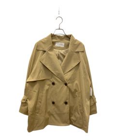 中古・古着通販】stola. (ストラ) ベルテッドミドル丈コート ベージュ 