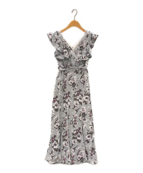 HER LIP TO（ハーリップトゥ）HER LIP TO (ハーリップトゥ) English Rose Garden Dress ライトグレー サイズ:Sの古着・服飾アイテム